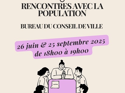 Rencontres du Bureau CV avec population