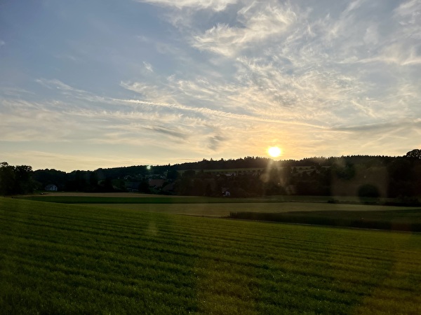 Abendstimmung Neuzuzügeranlass