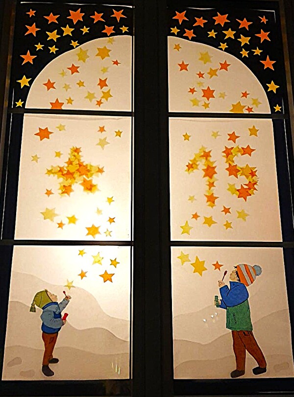 Impression Adventsfenster Münchenstein