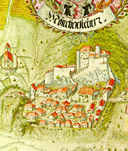 Mittelalterliche Darstellung Münchenstein