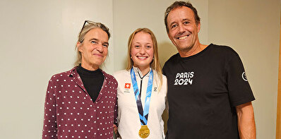 von links: Eva Marx, Alena Marx, André Marx.