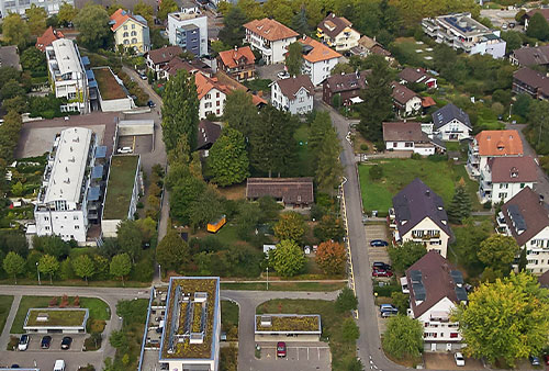 Kindergarten und Spielplatz Eyfeld.