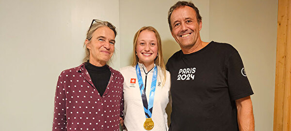 von links: Eva Marx, Alena Marx, André Marx.