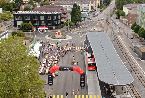 Knoten Station Ittigen.