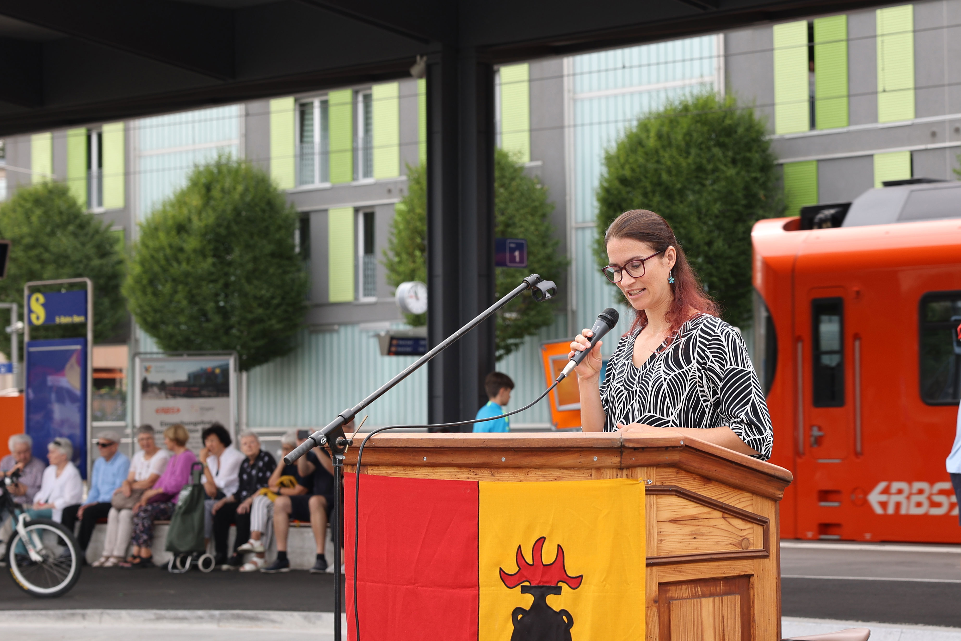 Simone Stöcklin, Gemeinderätin Ittigen, Departementsvorstehende Tiefbau & Gemeindebetriebe.
