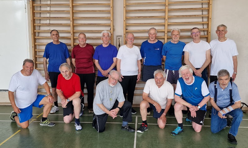 Gruppenfoto Turner Senioren Ittigen 2025.