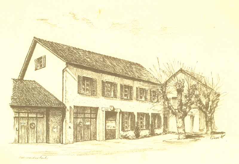 Gemeindehaus früher