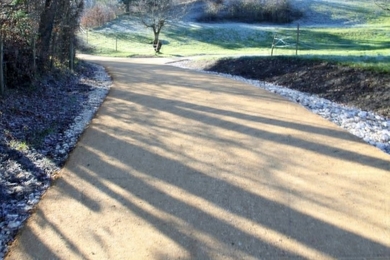 Mergelweg neu eingebaut 
