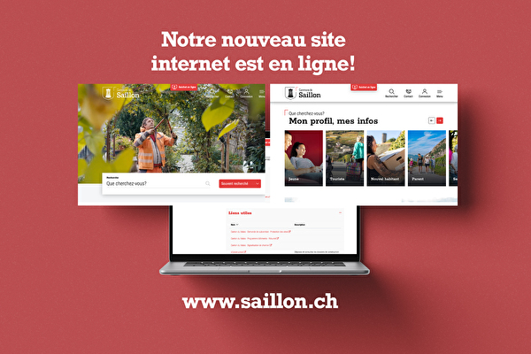 Promotion site internet Saillon