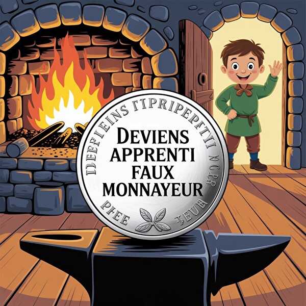 Atelier de création de fausse monnaie