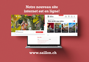 Promotion site internet Saillon