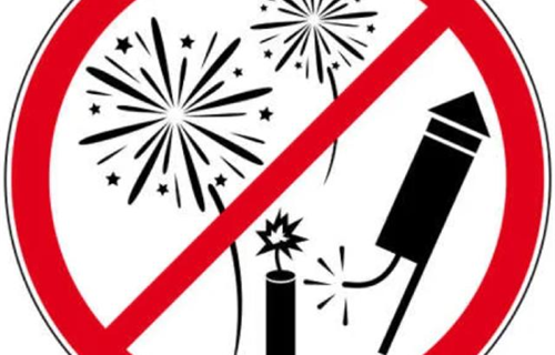 Feuerwerksverbot Tafel