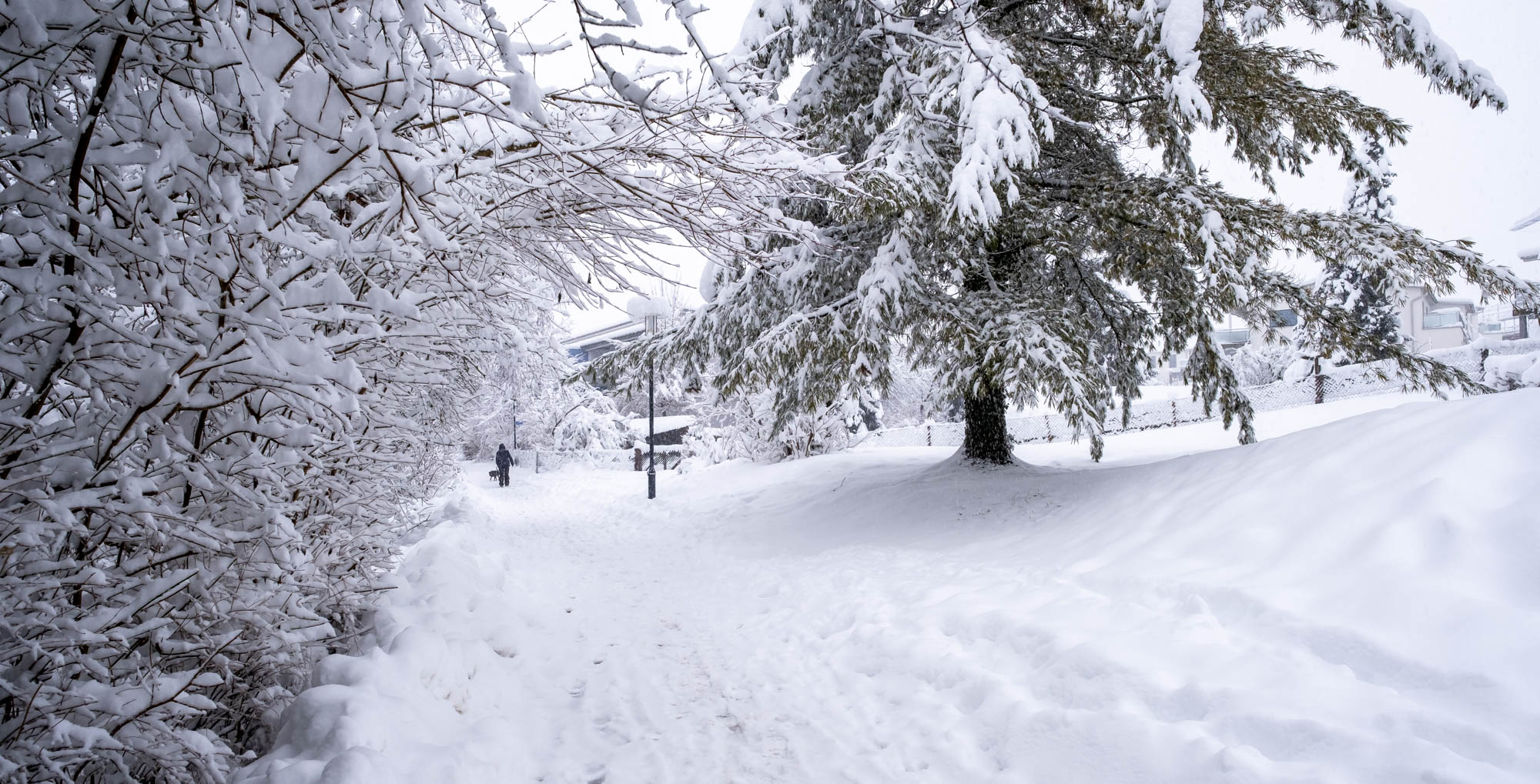 Winterzauber im Dorf