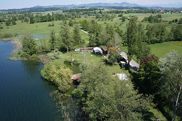 Drohne Bild von der Seebadi Egg