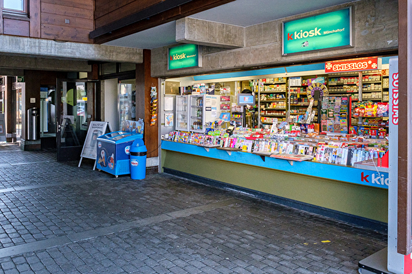 Gebäude Kiosk