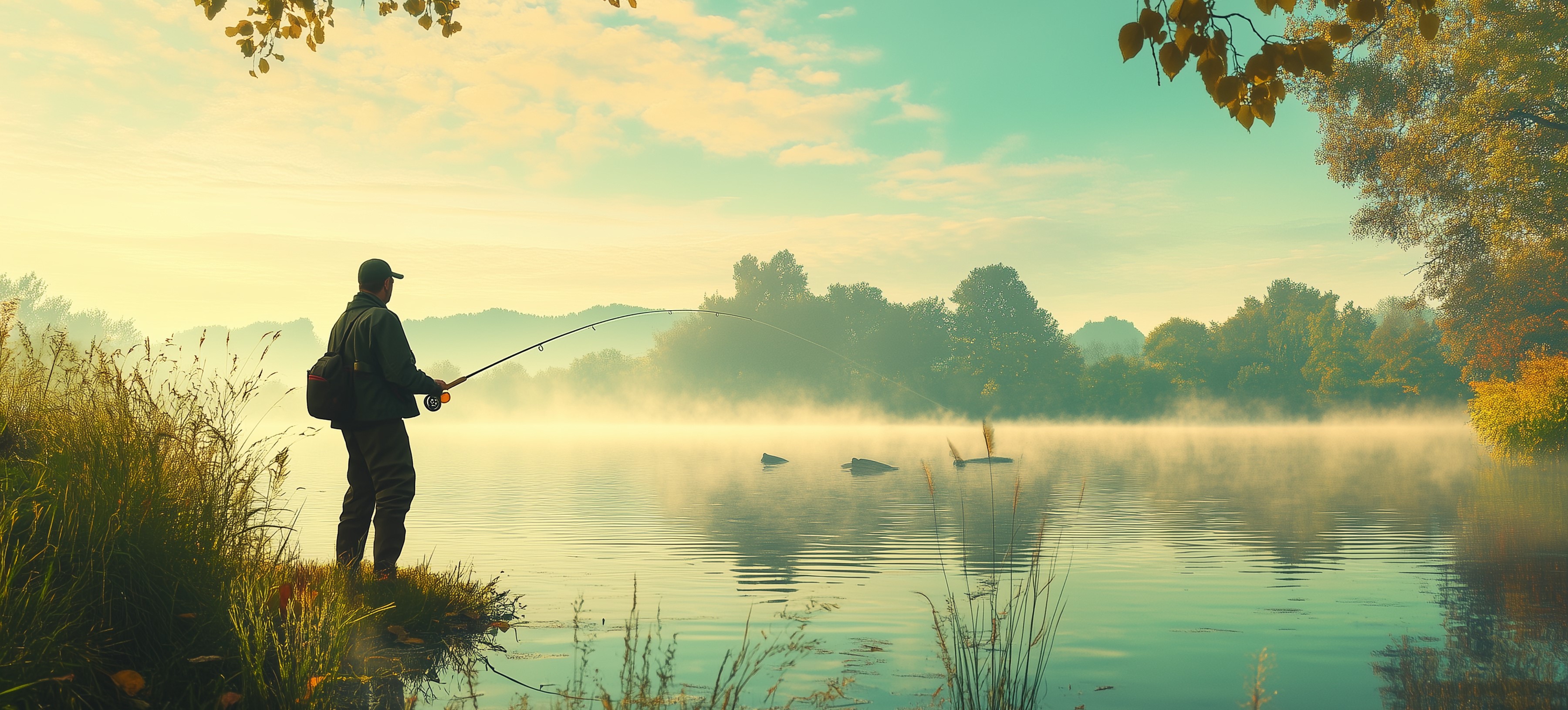 Bild eines Fischers