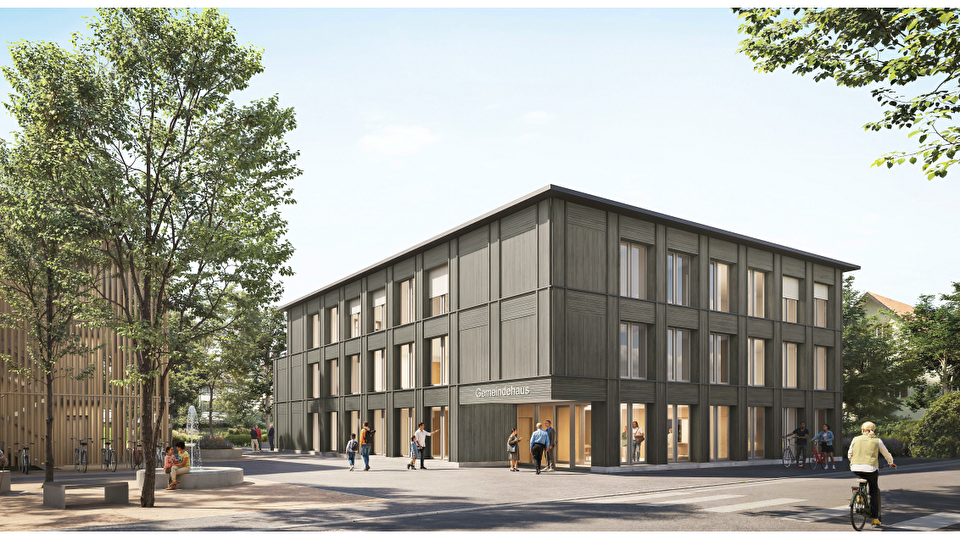 Visualisierung Grundstück Rällikerstrasse
