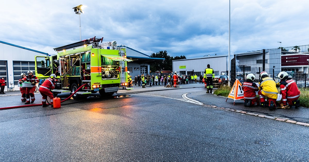 Hauptübung Feuerwehr 2024