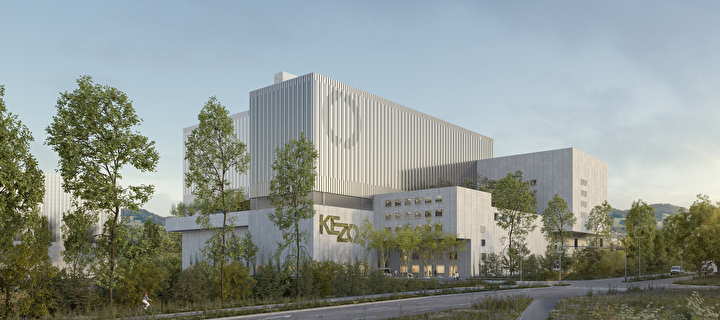 Visualisierung KEZO Ersatzneubau