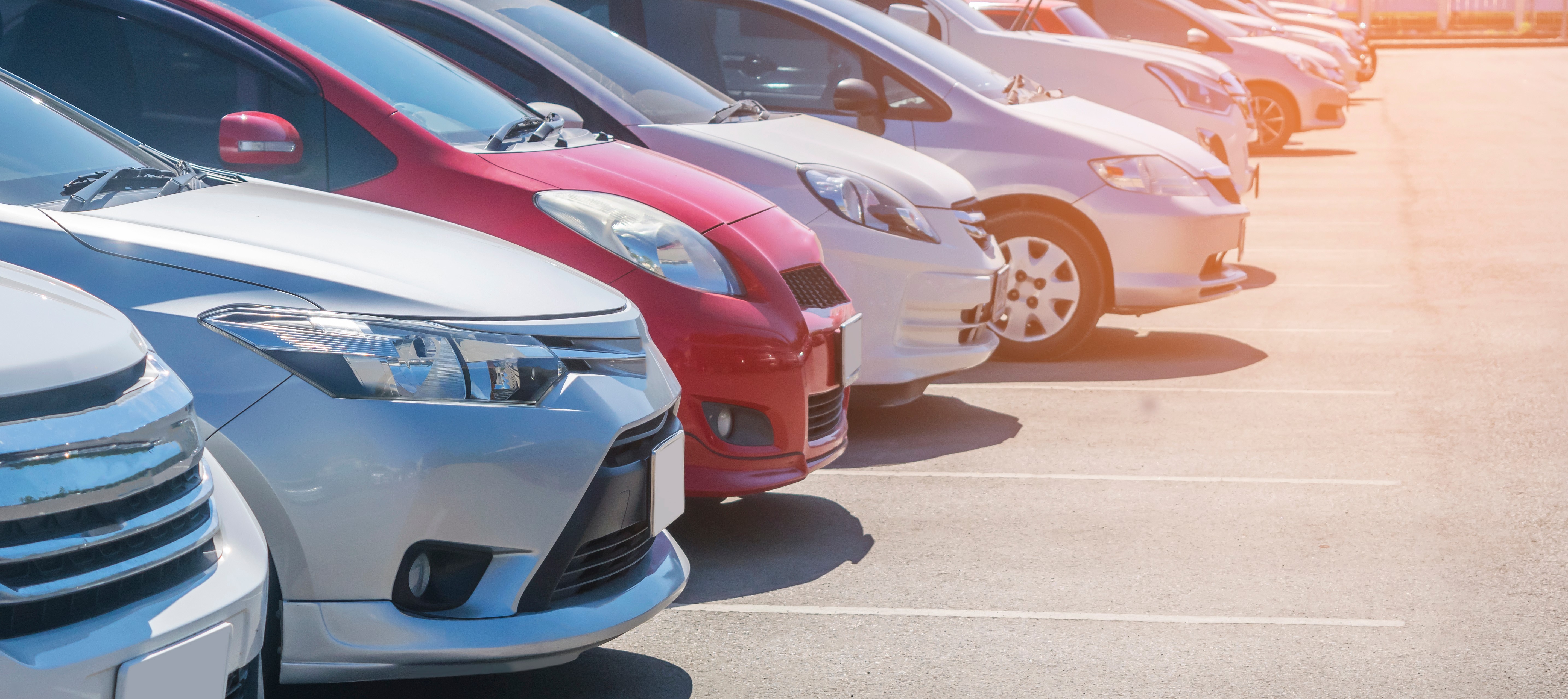 Bild von parkierten Autos