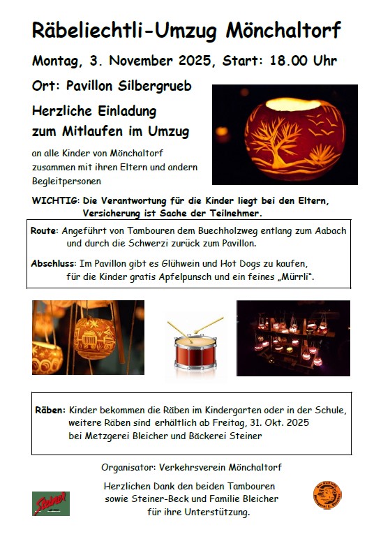 Flyer Räbeliechtliumzug