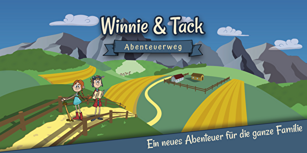 Zeichung von Winnie und Tack