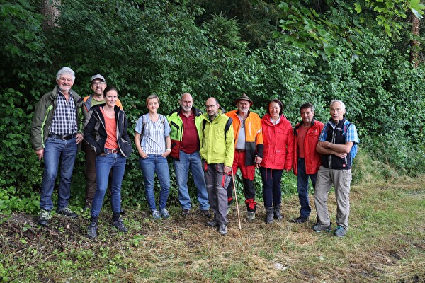 Gruppenbild Arbeitsgruppe Naturschutz