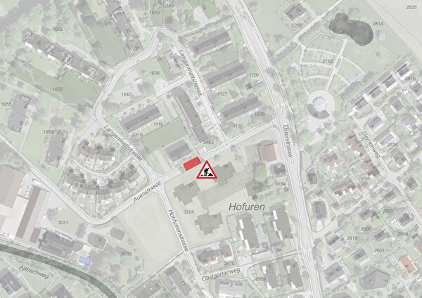 Übersichtsplan Auenstrasse