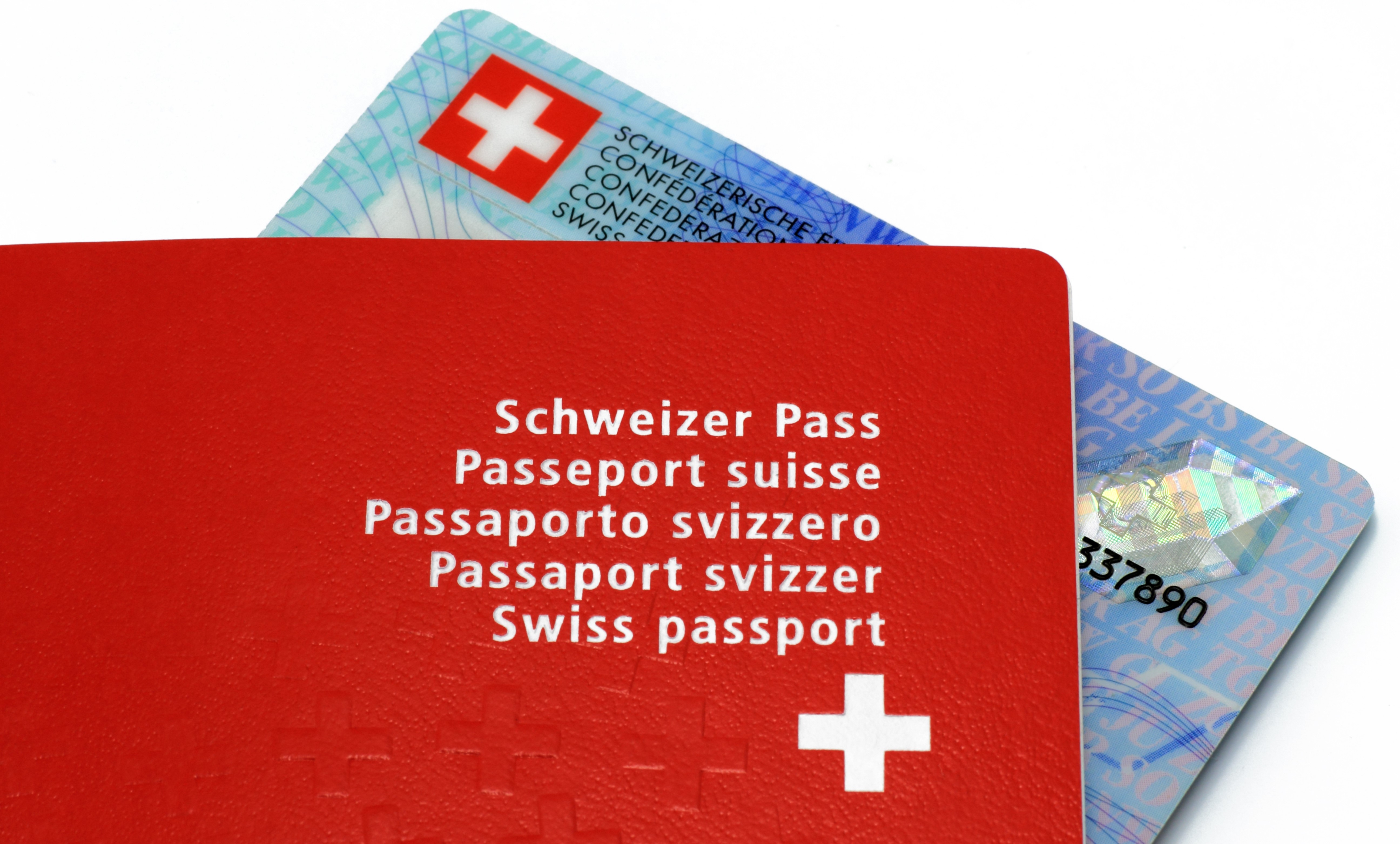 Bild Schweizer Pass mit ID