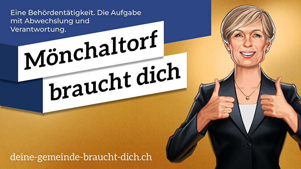 Banner der kantonalen Kampagne Deine Gemeinde braucht dich