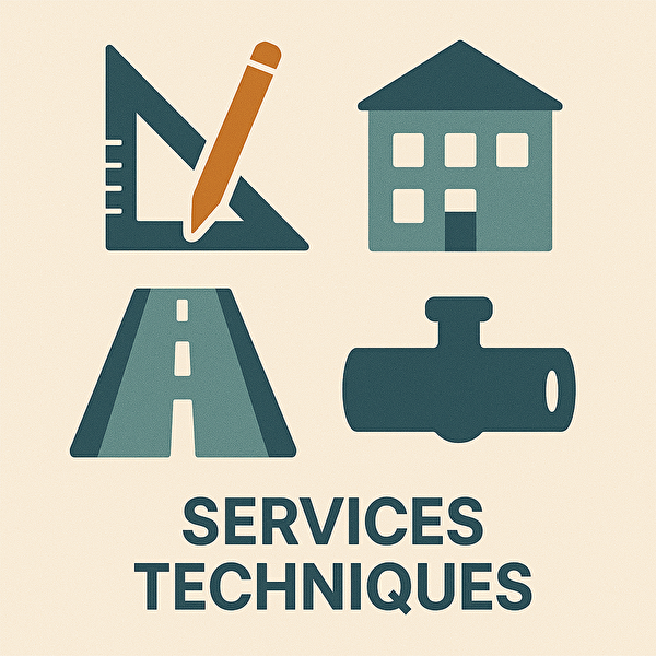 Image illustrant les services techniques communaux