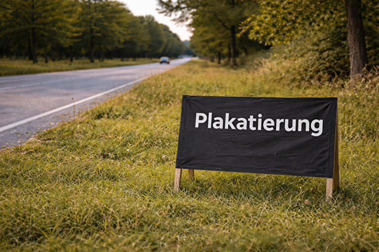 Plakatierung