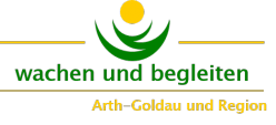 Logo wachen und begleiten