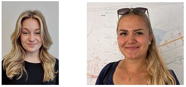 Simone Ambauen und Laura Daniel