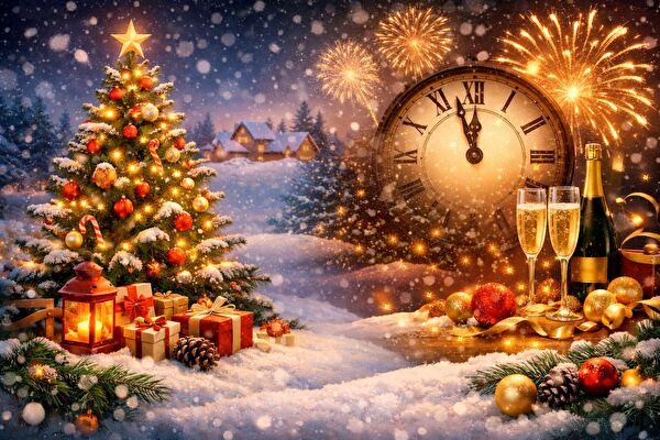 Weihnachten, Neujahr