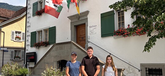 Sara Pfyl, Bleon Syla und Sophie Jossen