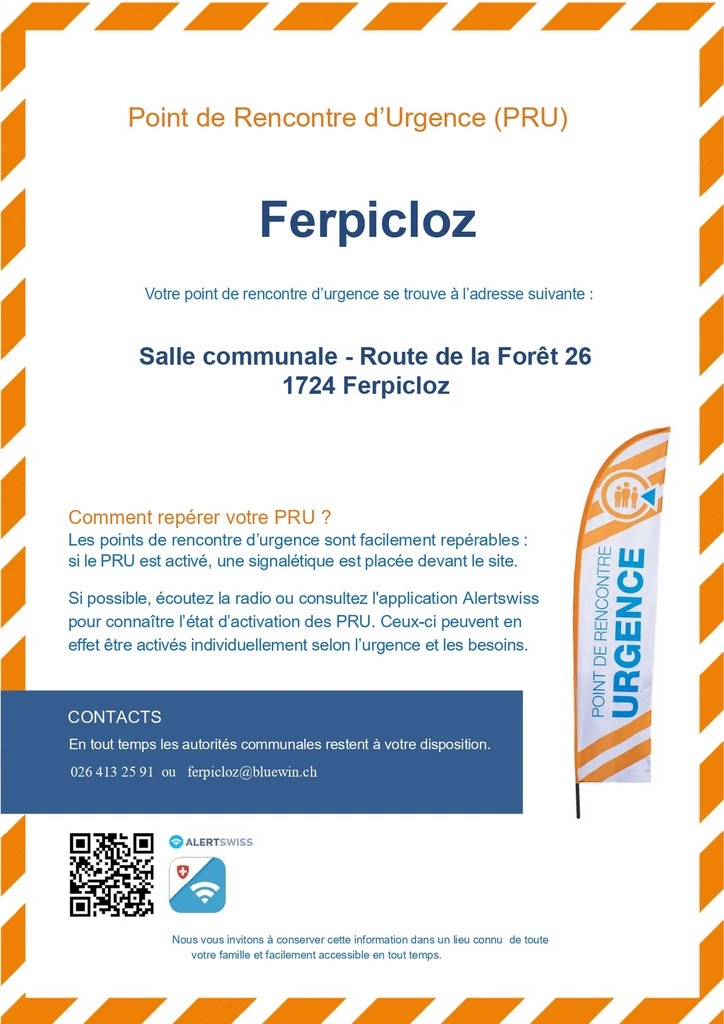 Point de rencontre d'urgence