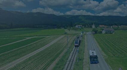 Travaux sur la voie ferree