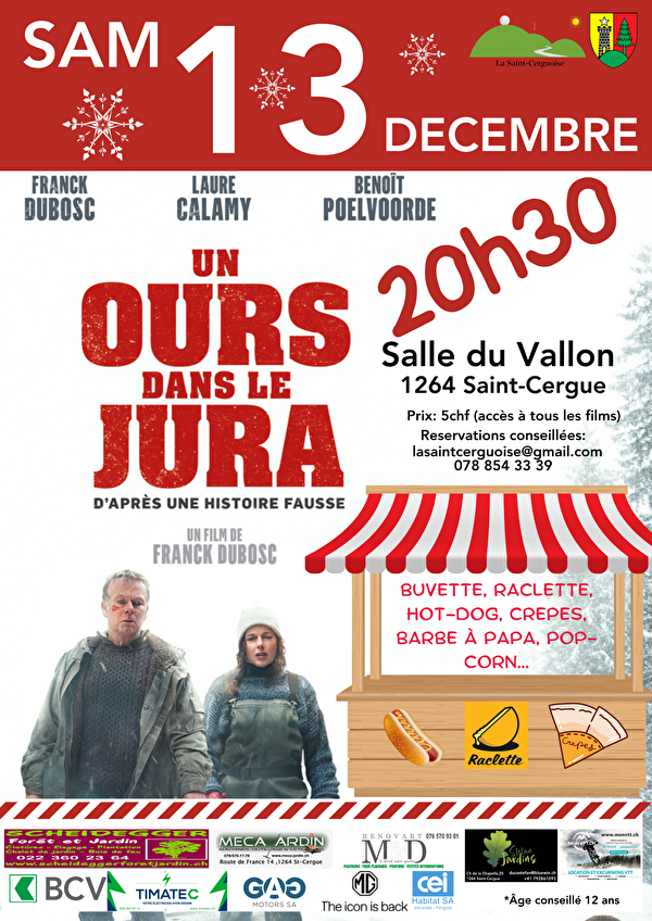 Ciné montagne - Un ours dans le Jura