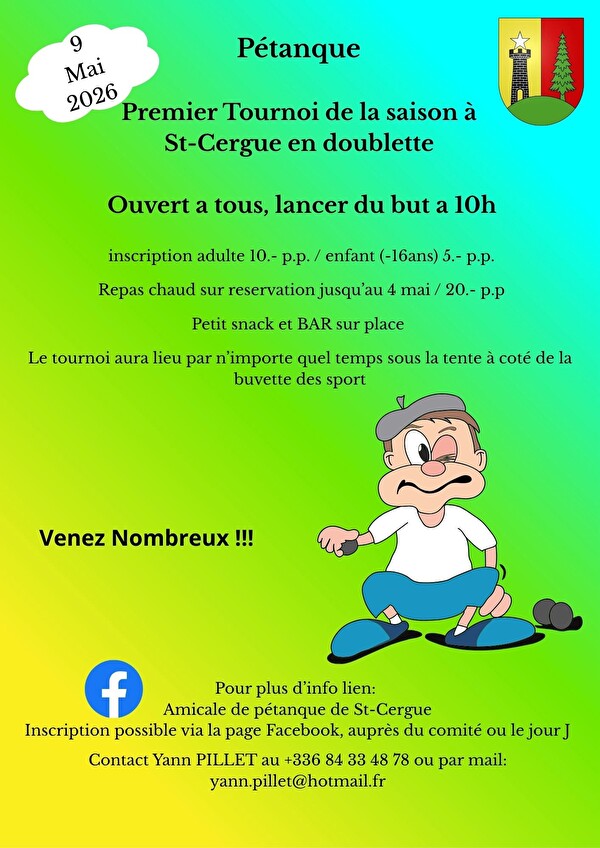 Tournoi de pétanque