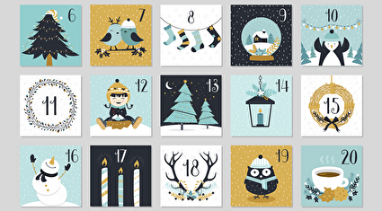 Calendrier des fen^tres de l'avent