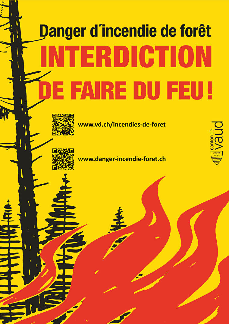 interdiction de faire du feu