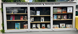 Öffentlicher Bücherschrank Gemeinde Aesch