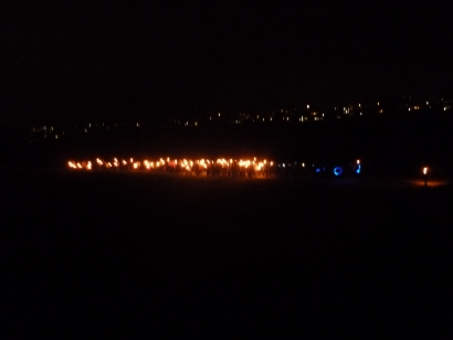Marsch zum Feuer