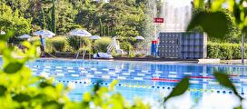 Foto des Schwimmbeckens im Gartenbad Aesch