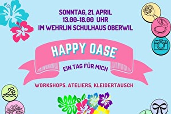 Happy Oase Flyer 2024