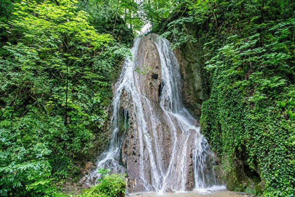 Wasserfall in der hinteren Klus