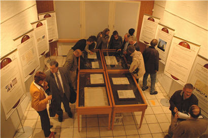 Natürlich war ein Rundgang durch die Ausstellung ein Muss.