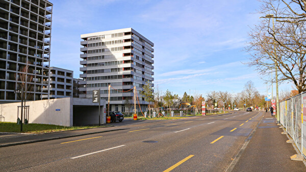 Foto der Dornacherstrasse im betroffenen Abschnitt