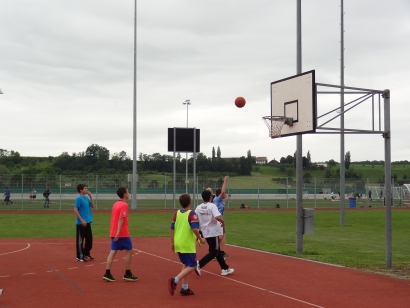 Basketball draussen